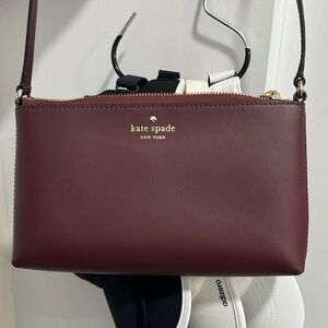 Kate Spade Burgundy Crossbody Bag